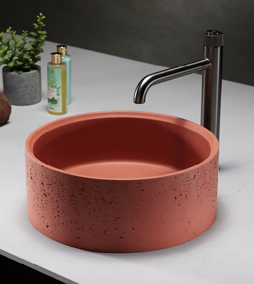 Concrete Table Mounted Wash Basin - TCR – Aquant India